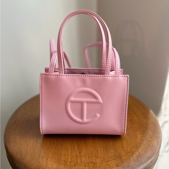 TELFAR Small Shopping Bag - Bubblegum Pink - Picture 2 of 8